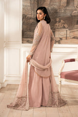 ZFE-03 VIVIAN | 3Pc Unstitched Suit Embroidered Lawn Formal Edit By Zarif