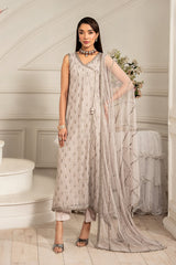 ZFE-05 ALAINA | 3Pc Unstitched Suit Embroidered Lawn Formal Edit By Zarif