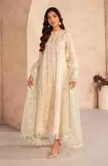 Unstitched 3-PC Embroidered Lawn By Zarif UNST-LWN-01 DAHEER