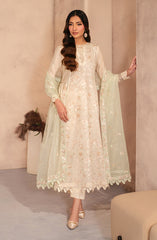 Unstitched 3-PC Embroidered Lawn By Zarif UNST-LWN-01 DAHEER