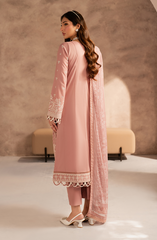 Unstitched 3-PC Embroidered Lawn By Zarif UNST-LWN-07 ANEEMA