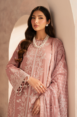 Unstitched 3-PC Embroidered Lawn By Zarif UNST-LWN-07 ANEEMA