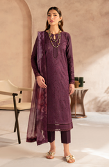 Unstitched 3-PC Embroidered Lawn By Zarif UNST-LWN-06 VIRAYA