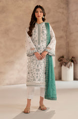 Unstitched 3-PC Embroidered Lawn By Zarif UNST-LWN-05 SEMIL