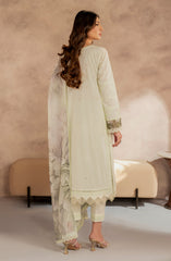 Unstitched 3-PC Embroidered Lawn By Zarif UNST-LWN-08 ROOHAL