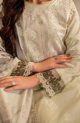 Unstitched 3-PC Embroidered Lawn By Zarif UNST-LWN-08 ROOHAL