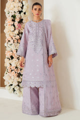 Berry | 3 Pc Unstitched Suit Embroidered Raw Silk Luxe By Alizeh