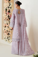 Berry | 3 Pc Unstitched Suit Embroidered Raw Silk Luxe By Alizeh