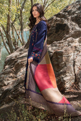 3-PC Unstitched Peach Leather Collection By CHARIZMA