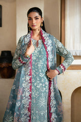 ELYSIA | 3Pc Unstitched Suit Embroidered Chiffon Luxury Formals Niran By Xenia