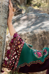 3-PC Unstitched Peach Leather Collection By CHARIZMA