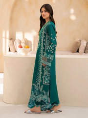 3-PC Unstitched Embroidered Lawn Jahaan By Rajbari | RINA