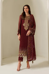 3-PC Unstitched Embroidered Chiffon Reena By Alizeh | AF-HM-4047-Kavya