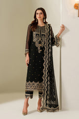 3-PC Unstitched Embroidered Chiffon Reena By Alizeh | AF-HM-4049-Reshma