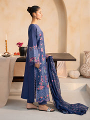 3-PC Unstitched Embroidered Lawn Jahaan By Rajbari | TALIAH