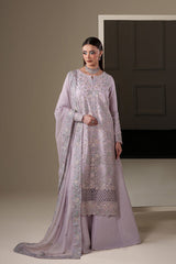MIRA | 3Pc Unstitched Suit Luxury Chiffon Nouvelle By Emaan Adeel