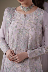 MIRA | 3Pc Unstitched Suit Luxury Chiffon Nouvelle By Emaan Adeel