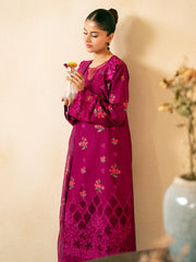 3-PC Unstitched Embroidered Lawn Jahaan By Rajbari | MAYA