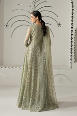 3Pc Embroidered Organza Hand Embellished Unstitched Suit Gulbahar By Levish Premium