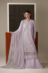MIRA | 3Pc Unstitched Suit Luxury Chiffon Nouvelle By Emaan Adeel