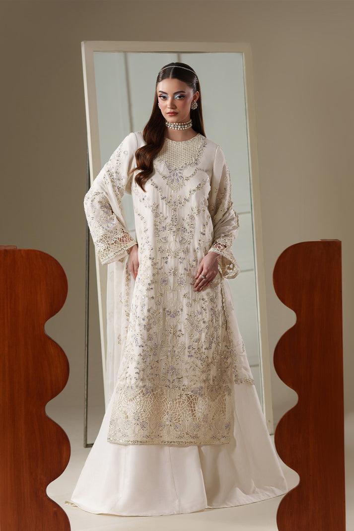 ELOSIE | 3Pc Unstitched Suit Luxury Chiffon Nouvelle By Emaan Adeel