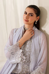 3-PC Unstitched Embroidered Chiffon Reena By Alizeh | AF-HM-4050-Feeha