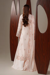 LUMI | 3Pc Unstitched Suit Luxury Chiffon Nouvelle By Emaan Adeel