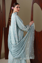 ARIA | 3Pc Unstitched Suit Luxury Chiffon Nouvelle By Emaan Adeel