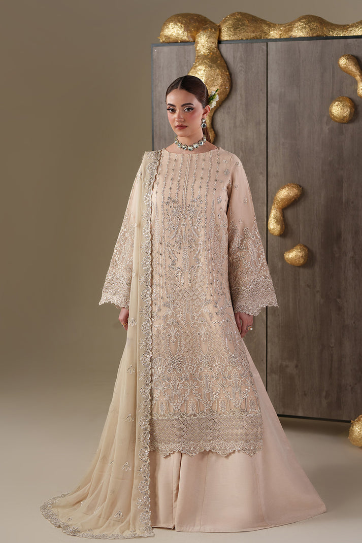 CAMALLIE | 3Pc Unstitched Suit Luxury Chiffon Nouvelle By Emaan Adeel