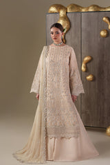 CAMALLIE | 3Pc Unstitched Suit Luxury Chiffon Nouvelle By Emaan Adeel