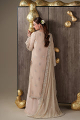 CAMALLIE | 3Pc Unstitched Suit Luxury Chiffon Nouvelle By Emaan Adeel