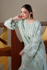 ORLA | 3Pc Unstitched Suit Luxury Chiffon Nouvelle By Emaan Adeel