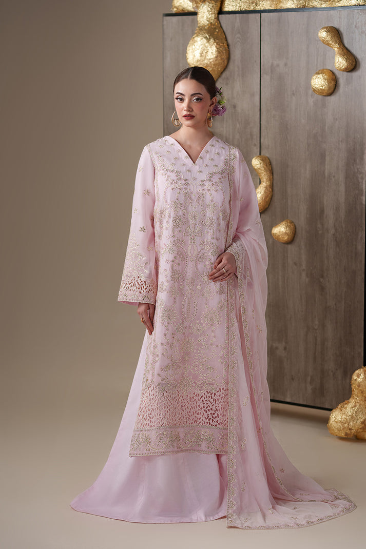 LUNE | 3Pc Unstitched Suit Luxury Chiffon Nouvelle By Emaan Adeel