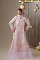 LUNE | 3Pc Unstitched Suit Luxury Chiffon Nouvelle By Emaan Adeel
