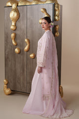 LUNE | 3Pc Unstitched Suit Luxury Chiffon Nouvelle By Emaan Adeel
