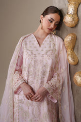 LUNE | 3Pc Unstitched Suit Luxury Chiffon Nouvelle By Emaan Adeel