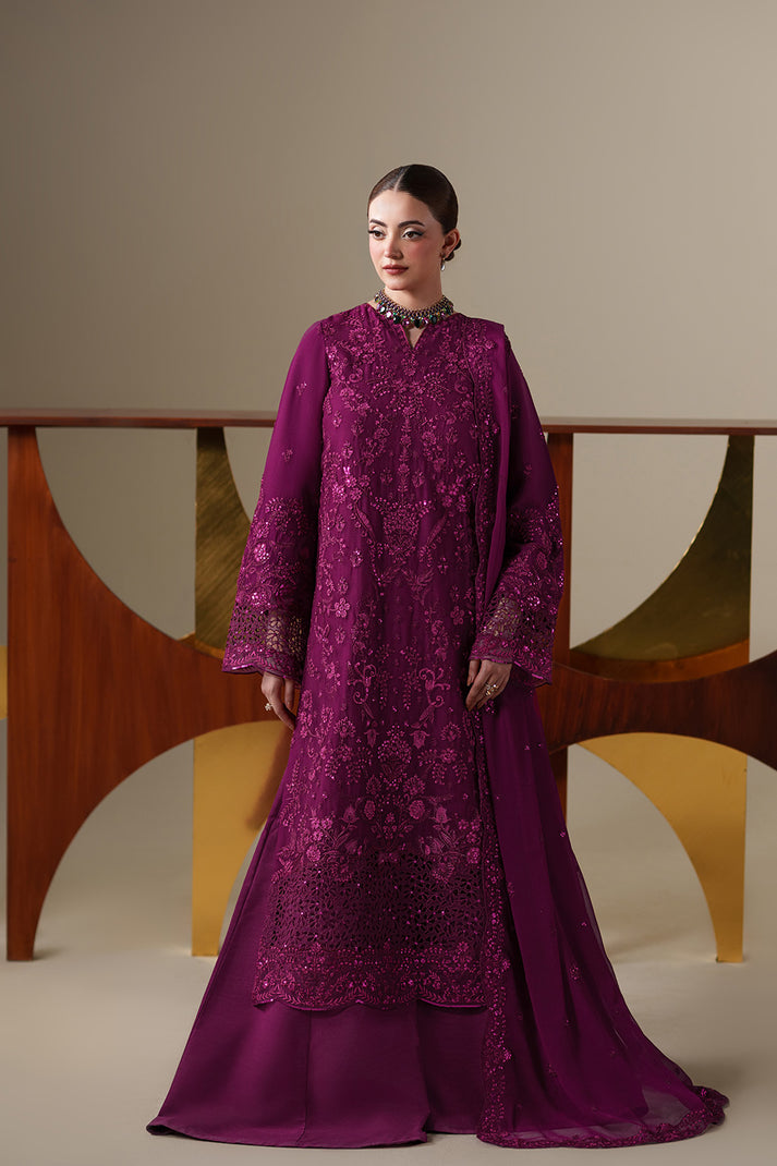 THEA | 3Pc Unstitched Suit Luxury Chiffon Nouvelle By Emaan Adeel