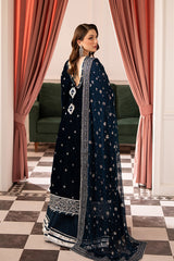 3-PC Unstitched Embroidered Velvet Noirah By Raeesa Premium | NV-002