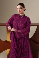 THEA | 3Pc Unstitched Suit Luxury Chiffon Nouvelle By Emaan Adeel