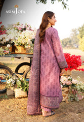 AJUUB-19 | 3Pc Unstitched Lawn Suit Vol 2 Prints By Asim Jofa