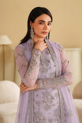 3-PC Unstiched Embroidered Chiffon By Zarif | Sirha