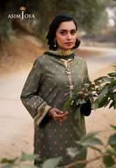 AJUUB-15 | 3Pc Unstitched Lawn Suit Vol 2 Prints By Asim Jofa