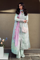 FK-04 CHLOE | 3Pc Unstitched Suit Luxury Lawn Sahil By Qalamkar