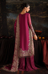 3-PC Unstiched Embroidered Chiffon By Zarif | Adelle