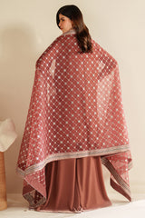 3-PC Unsttiched Embroidered Valvet Formal Velvet Vogue By Jazmin | VVF D-9