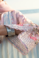 FK-08 REEM | 3Pc Unstitched Suit Luxury Lawn Sahil By Qalamkar