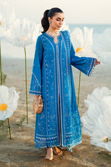 FK-03 VICTORIA | 3Pc Unstitched Suit Luxury Lawn Sahil By Qalamkar