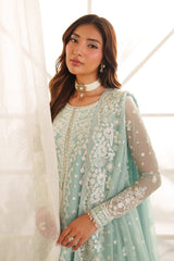 3-PC Unstiched Embroidered Chiffon By Zarif | Munaar