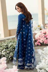 FK-05 AURORA | 3Pc Unstitched Suit Luxury Lawn Sahil By Qalamkar