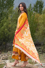 3-PC Unstitched Peach Leather Collection By CHARIZMA